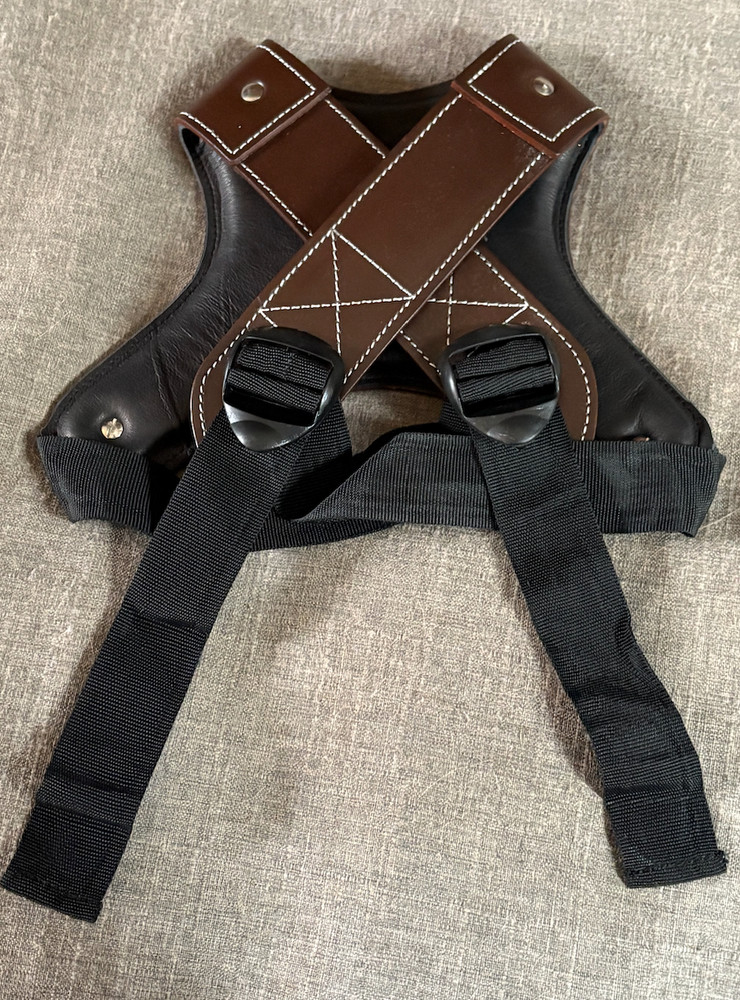PLETHEON LEATHER Support Rehabilitation Belt Back Posture Belt Clavicle Harness