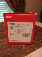 10 Hollister 8805 Adapt CeraRing Barrier Rings 2″ (48mm) Exp 27-29 Ostomy