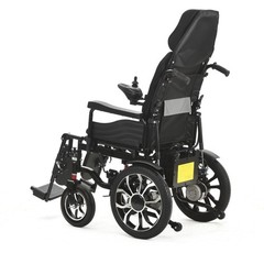 All Terrain Electric Wheelchair Foldable with 17.7 in Seat up to 330 lbs