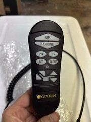 Golden ZKAD-5 Lift Chair MaxiComfort AutoDrive Hand Control Remote 5 Pin