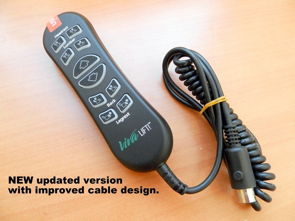Pride Mobility Viva Lift Chair 10 button 5pin hand control remote CTL1707190 NEW