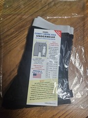 Urine Bag Underwear Incontinence Catheter Leg Bag. Black 3X NEW Made in USA