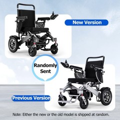 2024 Foldable Electric Wheelchair All Terrain Heavy Duty Power Mobility Scooter
