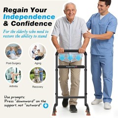 Lightweight Mobility Aid for Seniors – Non-Slip Chair Riser Supports 450lbs