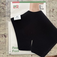 L & R ReadyWrap – Adj Compression Wrap Black – LARGE Left Ankle Foot