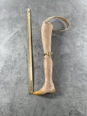 Vintage Left Above Knee Prosthetic Leg Please Read