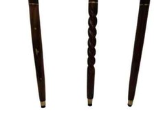 Vintage Trekking Hiking Antique Brass Nautical Decorative Skull Head Handle Cane