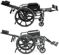 New Karman Healthcare KM5000 (KM5000F22W) Lightweight Reclining Wheelchair…
