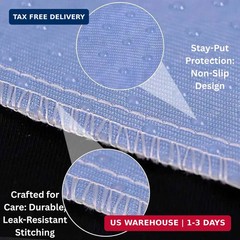 Retrona® Washable Underpads 34″ x 52″ Pack of 4 Heavy Absorbency Reusable Bedwet