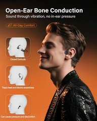 Bone Conduction Hearing Aids for Deafness Bluetooth Noise-Cancelling 4416