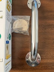 Medline Hospital Grade Rust Proof Grab Bar 12”Stainless Steel New 250 Lb Support