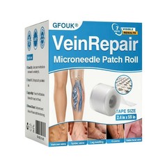 Vein Repair Microneedle Patch Roll, GFOUK Vein Repair Patches, Professiona