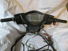 Dash, Wiring, Brake Cables from Pride Baja Raptor Scooter