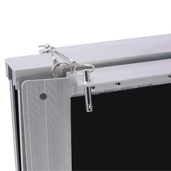 7FT Wheelchair Ramp 600LBS Capacity 84“Lx28.7“W Non-Skid Aluminum Access Ramp