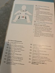 NIB Ottobock 28L10 Tubingen hip flexion abduction orthosis Tübing Hip Flexion