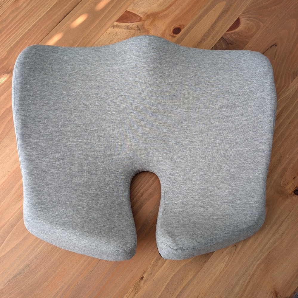 Cushion Lab Cloud Cradle Pressure Relief Seat Cushion Gray Standard Size
