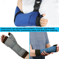 Hand Socks for Splint (Pack of 6),Thin Stockinette Tubing for Arm,Wrist Brace wi