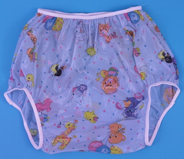 Incontinence Protection NEW Gary Plastic Pants Adult Size LARGE Blue Carousel