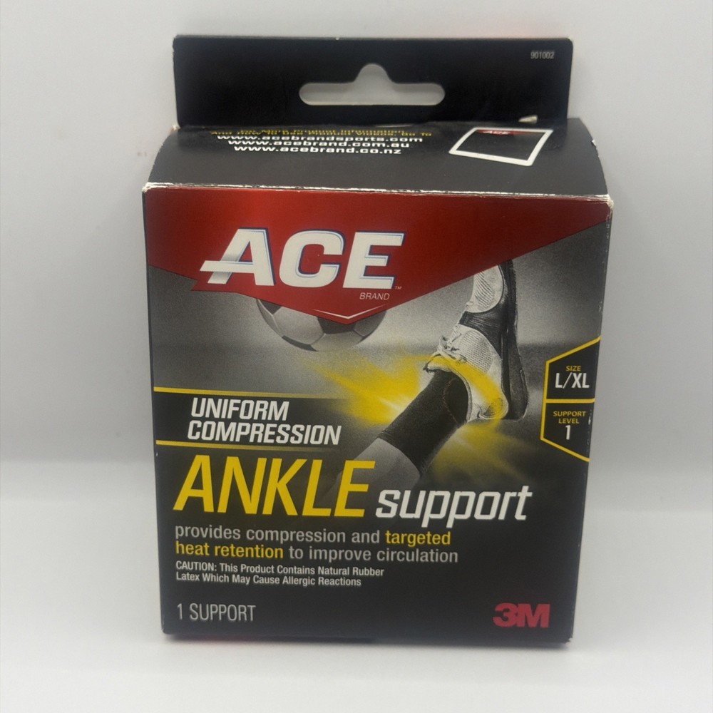 ACE Compression Ankle Support, 901002, Large / Extra Large