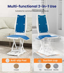 Upgrade Electric Chair Lift with Wheels, Get up from Floor, Portable Lift Assist