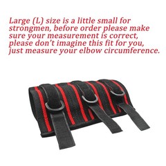 Adjustable Elbow Sleeve, 1 Pair Strong Elebow Support Brace Compression Power