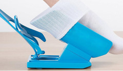 Sock Aid Slider Easy On and Off Sock Dressing Mobility Disability Kit No Bending