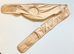 Beige Light Weight Stoma Belt-Colostomy Belt-Ostomy Belt-Illeostomy Support Belt