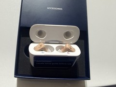 Brand New In Box Audien Atom X OTC Hearing Aid, White