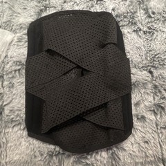 Black Orthopedic Support Brace Hook-and-Loop Closure Size XXXL