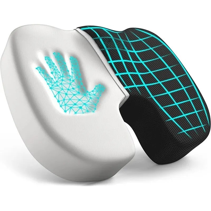 Ergonomic Memory Cotton Office Cushion Hemorrhoid Chair Cushion Sedentary New