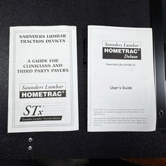 Saunders HomeTrac Deluxe Lumbar Support System w/ Case – Vintage NOS