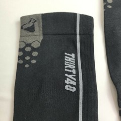 Thirty 48 Elite Long Compression Socks. Hiking Backpacking. New NWT. Black.