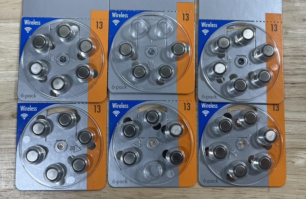 Varta Power One PR48 Hearing Aid Batteries – Size 13 – Expire 01/28 – Lot Of 33
