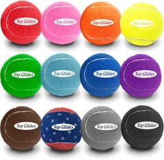 AMP Top Glides Precut Walker Glides Gray Tennis Ball Feet Caps for Walkers 2 Pck