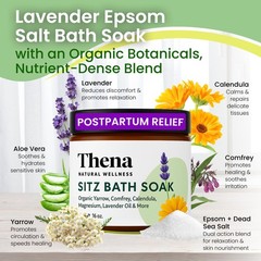 Thena Natural Wellness Best Organic Sitz Bath Soak Care And Post Partum