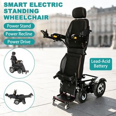 Irtme Power Standing Recline Chair 68″ Stand 330lb 62mi All-Terrain w/ Joystick