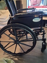 Midline Foldable Manuel Wheelchair 24″ CM