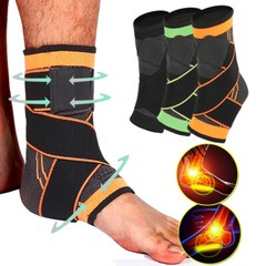 Ankle Brace Adjustable Compression Sleeve Support Heel Brace Achilles Tendonitis