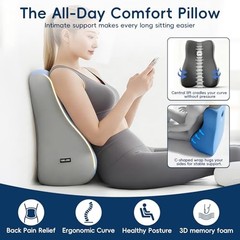 Natural Latex Wedge Pillow – Ergonomic Support for Back & Leg
