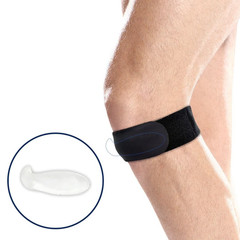 1PC Adjustable Patella Knee Strap Support Brace Pain Relief for Sports & Running