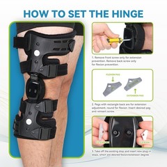 Comfort Fit Unloader Brace for Medial OA ,Low-Profile Design for All-Day Wear