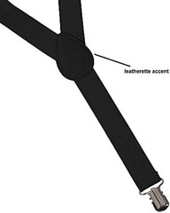 Comfort Fit Y-Back Suspenders in Dark Blue – Ideal for Tuxedos and Casual Wear