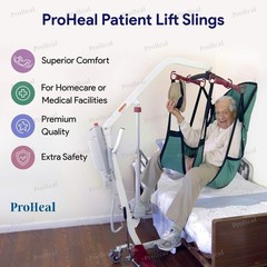 Universal Full Body Patient Lift Sling Large for Hoyer Invacare Drive 56″x41.5″
