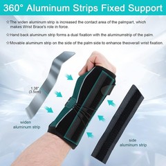 Ergonomic Wrist Brace for Arthritis & Sports Injuries – Adjustable & Lightweight