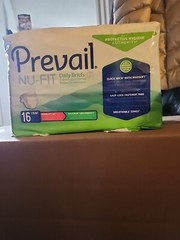 prevail Nu-Fit Max Absor Briefs M 16 counts Same as Picture.1 pack