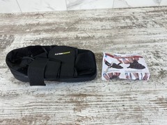 BraceAbility Closed Toe Medical Walking Shoe Fracture Boot Post Op Foot Brace S