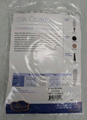 Dr. Comfort Silk Opaque Compression Stockings 15-20 mmHg 11 1/2 -15 1/2 Calf NEW
