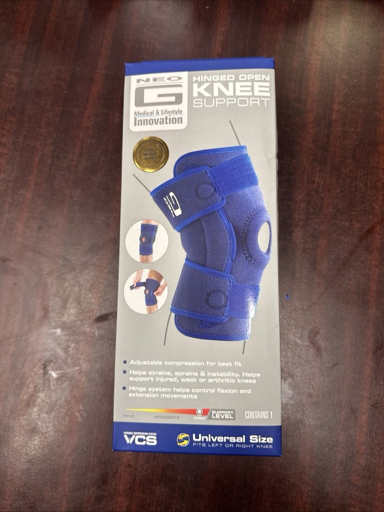 Neo G Hinged Knee Brace Support Firm Universal Size New