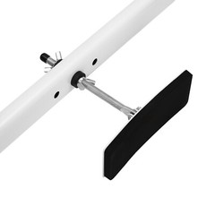 Adjustable Toilet Safety Rails for Seniors Handicap 440lbs w/ Anti-slip Armrest