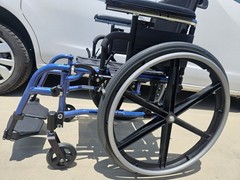 NEW – QUICKIE QXI folding WHEELCHAIR 16″ X 16″ Used 16″x16″ Transit